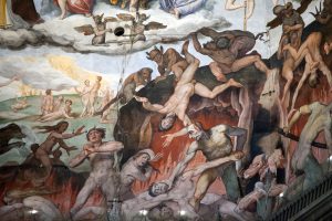Florence - Duomo .The Last Judgement.